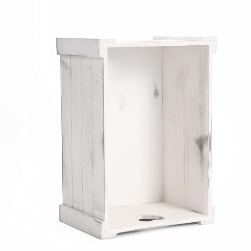 Lovely Crates With Heart Handles Storage Box, Tray, Shelves, Wooden Gift Box (Medium)