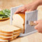 Fiorky Bread Slicer, Adjustable Toast Slicer/Cutting Guide for Homemade Bread, Manual Loaf Cutter Machine Sandwich Maker Foldable Toast Slicer for Slicing Bread
