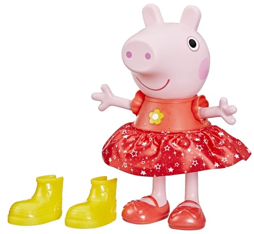 Peppa Pig Peppa's Mud Puddle Party Doll - Deutsche Version, Rosa Or Pink