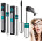 TGKYK 4D Mascara, TGKYK 2 Stück 2 in 1 Wimperntusche Wasserfest, Langanhaltende Vibely Mascara, Lash Extension Mascara, Silk Fiber Eyelash Mascara für Lange, Natürlich Aussehende Wimpern