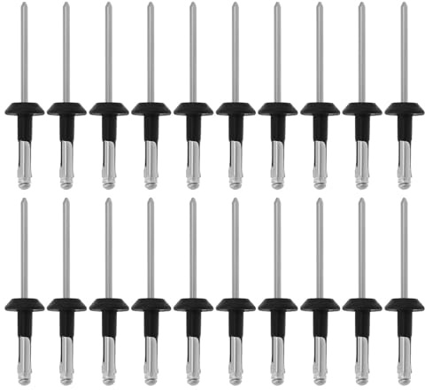 YINETTECH Universal-Blindnieten, Kotflügel-Abdeckung, Spritzschutz, Niete, 979878, Ersatz kompatibel mit Volvo 850, S70, V70, C70, 20 Stück