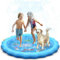 GLINKADO Splash Pad 170CM,Tapete de Juegos de Agua,Tappetino da Gioco Acquatico per Neonati, Bambini,Cani e Animali Domestici,Ideal para Jardín y Piscina en Verano