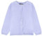 Soudittur Cardigan Bambina Basic Maniche Lunghe in Cotone Ragazze Cardigan Scuola Uniforme Maglieria (IT, età, 4 Anni, 5 Anni, Regular, Viola)