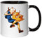 Grown ups Keramik Tee Kaffee Tasse Schwarz