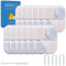 Lot de 12 filtres pour fontaine à chat - Compatible avec Catit Pixi - Avec 3 tuyaux de pompe et 1 brosse de nettoyage