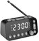 DAB FM Radio Alarm Clock 3.5 Inch LED Display Backlight Adjustable Alarm Volume Alarm Clock
