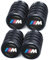für BMW M Ventilkappen, Reifen Ventilkappen für BMW M M2 M4 M5 M6 M8 X1 X2 X3 X5 X6 M135i M240i Z4 328i X7,Ventilkappen mit Dichtung für stabilen Reifendruck, Autoventil Kappe, 4 Stück
