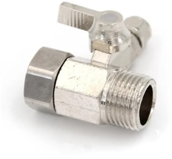 1 adattatore for filtro purificatore acqua da 1/2'' a 1/4 rubinetto valvola a sfera