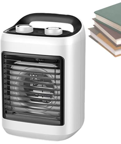 Personal Desk Fan - Cool Air Fan for Bedroom | Rechargeable Adjustable Modes Quiet Humidifier, Gadgets Room Gadget Small for Outdoor Travel Home Office