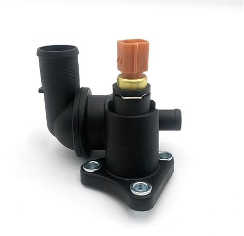 Termostato coche Compatible Con Kia Para Picanto Para SA 2004 2005 2006 2007 2008 2009 2010 Cubierta Carcasa Termostato Refrigerante Motor 2565002560 25650-02501