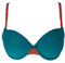 Triumph Tell Me WHUM Underwired Multiway Half Cup Push Up Bra Green (M020) 34C