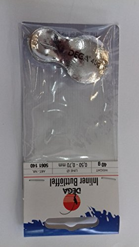 DEGA Buttlöffel Inline 40g Silber