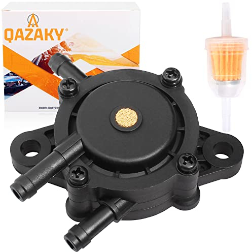 QAZAKY Fuel Pump Compatible with EZGO Gas Club Car Golf Cart 295cc 350cc Robin 4-cycle Engine Kawasaki FE290 FE350 Yamaha G16 G18 G19 G20 G22 G27 G29 72873G01 Marathon TXT RXV ST Medalist DS Precedent
