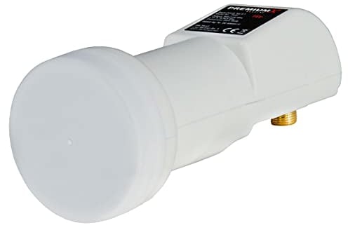 Premium X Twin LNB PXV-T Satelliten Empfangskopf Sat 0,1 DB für 2 Teilnehmer HDTV FULLHD 3D 4K