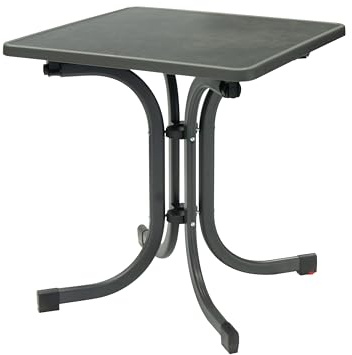 MFG Boulevardklapptisch 70x70 cm, anthrazit/Schiefer