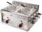 Friteuse à gaz à double cylindre professionnelle, 20L Friteuse à croustilles de poulet en acier inoxydable avec cuillère à panier pour la cuisine commerciale de la maison du restauran