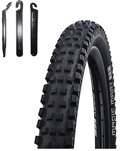 1 x Schwalbe Magic Mary Fahrradreifen 60-559 (26 x 2,35) inkl. 3 Reifenheber