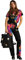 Carlo Colucci Tagesrucksack Schwarz OS
