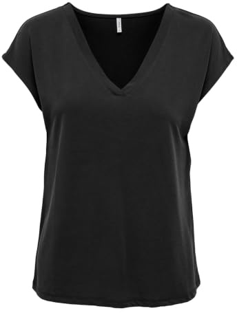 ONLY Women's Onlfree Life S/S Mod.v-Neck Top JRS Noos Onlfree Life S/S Mod.V-Neck Top JRS Noos (Pack of 1)