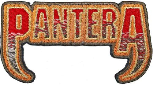 Pantera Fangs Logo Woven Patch One Size
