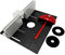 Set of 3 Router Table Insert Plate Aluminum Alloy Wood Milling Flip Board Trimming hine Engraving Auxiliary Tool Woodworking Benches