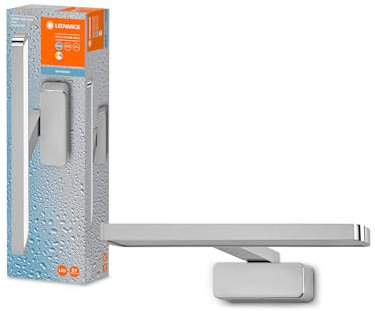 LEDVANCE ORBIS DISCO BAGNO SPECCHIO, CHROME, 6W, 720LM, Luce bianca bianca da calda a fredda, controllabile, Montaggio a parete e specchio, Classe protezione IP44, 3000K-4000K