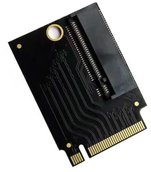 PCIE4.0 SSD Memory Card Adapter for Rog Ally Converter Transfer Board 90° 2230 to 2280 NVMe M2 Transfercard for Rog Ally Handheld Board Accessories