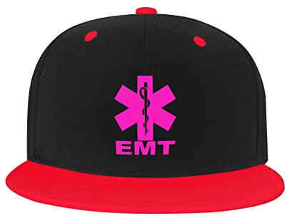Verstellbare Mütze für Männer und Frauen, EMT Unisex Hip Hop Baseball Cap Trucker Dad Hats