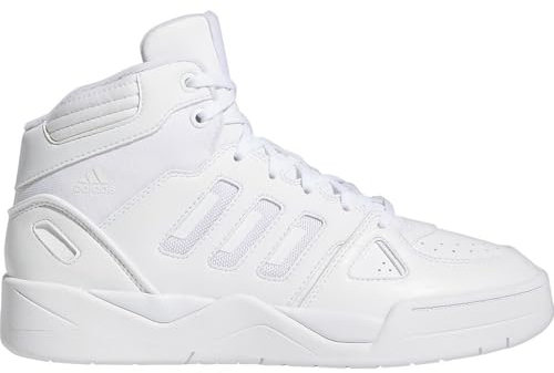 adidas Herren Midcity Mid Shoes Basketball-Schuhe, Cloud White/Cloud White/Grey one, 47 1/3 EU