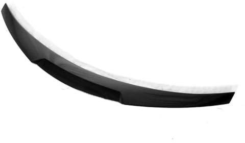Auto Heckspoiler Flügel Heckklappe Schrägheck, für BMW 1 Series E82 E88 1M 2007 06 08 09 10 11 12,C-Glossy Black