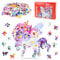 Einhorn Puzzle, Puzzle 60 Teile, Puzzle ab 5 Jahre für Mädchen, Besondere Puzzle für Kinder, Witzig Kinderpuzzle Geschenk,Tier Puzzle ab 3-10 Jahren für Jungen Mädchen
