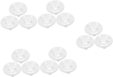 UKCOCO 15 Stk Urinalzubehör klodeckel wc deckel Urinal Deckel wc sitz bezug Sieb kleiner Plastikstopfen Urinal-Zubehör Universal- Porzellanleckage Kanaldeckel Filter Deo Stecker Abs Weiß