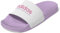 adidas Adilette Shower Sportswear Slide Sandalo unisex adulto, Bianco/Rosa Bliss/Bliss Lilla, 12 Women/11 Men