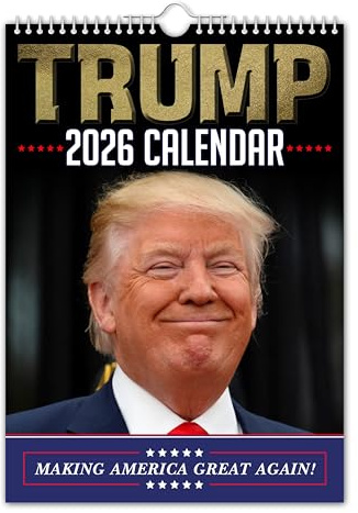 The Calendar King // Donald Trump – Wandkalender 2025 (Vollfarbig, A3-Größe)