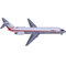 Aereo Modellini di aeroplani in metallo DC-9-32 N982PS in scala 1:400, modellini di aeroplani in miniatura, giocattoli per ragazzi Piano di metallo