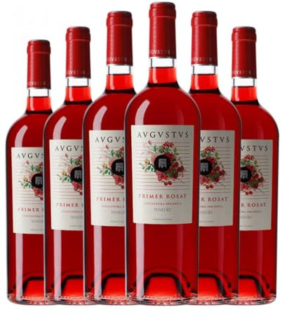 Augustus Primer Rosat Penedès 75 cl Rosé-Wein (Karton mit 6 Flaschen von 75 cl)