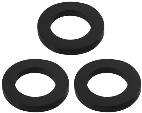 Laluky Lot de 3 joints d'étanchéité de rechange compatibles avec Sodastream, compatibles avec Crystal, pour machine à eau pétillante, tous les amateurs de soda (noir)