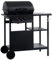 Barbecue e Griglia a Gas con 3 Ripiani Nero (16,3KG)