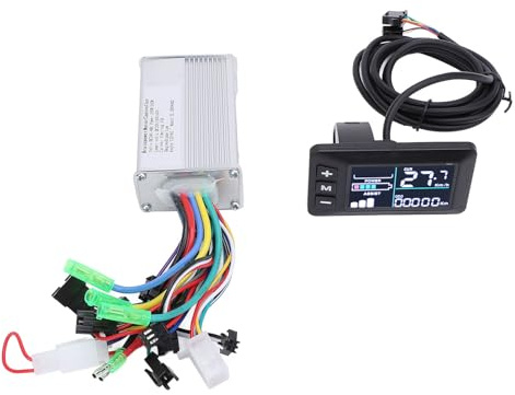BuyWeek Elektrofahrrad Motor Controller Kit, 24V bis 48V 250W 350W Motor Controller mit G51 Farb LCD Display für Elektroroller E-Bike
