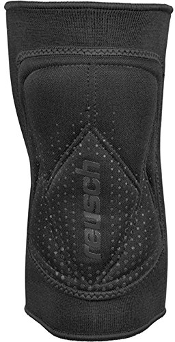 Reusch Herren Active Knee Protector Fußball Schoner Black M