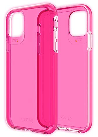 Gear 4 Crystal Palace Neon Designed for iPhone 11 Case, Advanced Impact Protection by D3O – Neon Pink