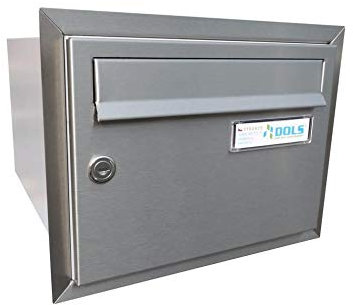 B-21 XXL Edelstahl Unterputz Briefkasten