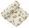 Little Unicorn - Deluxe 100% Bambus Rayon Pucktuch - super weiche atmungsaktive Wickeldecke - Spucktuch - handgemaltes Desgin - 1 Stück - 120x120cm (Ditsy Sunflower)