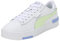 PUMA Damen Jada Renew Sneaker, White-Pistachio Silver-Lavendar Pop, 38.5 EU