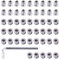 Swpeet 50 Stück 1/4-Zoll-20 x 10 mm weißer, verzinkter Karbonstahl für Möbelschrauben, Gewinde, Holzeinsätze, Gewindeeinsätze, Bolzenbefestigung, Sechskant-Stecknuss (1/4-20 x 10 mm)