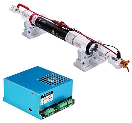 UK Stock Cloudray CO2 Laser Tube CO2 Glass Laser Tube CO2 Power Supply Category for Laser Engraving and Cutting Machine