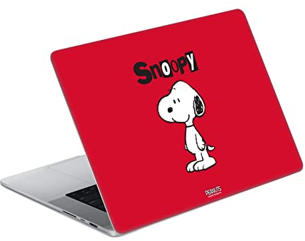Head Case Designs Offizielle Peanuts Snoopy Darsteller Kunst Vinyl Haut Aufkleber Abziehbild Abdeckung kompatibel mit MacBook Pro 14 A2442