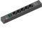 BACHMANN - Connect -Line - 5fach Steckdosenleiste. Mehrfachsteckdosenleiste schwarz mit 5X Schutzkontakt Steckdose, USB -Charger A/C und Schalter. Kabellänge 2,0m H05VV -F 3G1,5mm²