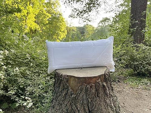 BYAKUYA Luxuriös Nackenkissen, Kopfkissen 40x80 aus 100% Eukalyptus Tencel LYOCELL, Kissen für Nackenschmerzen und erholsamen Schlaf, Orthopädische Vorteile Atmungsaktiv & Hypoallergen Österreich