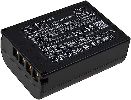 Batteria per fotocamera digitale Olympus OM System OM-1, 7,2 V, agli ioni di litio